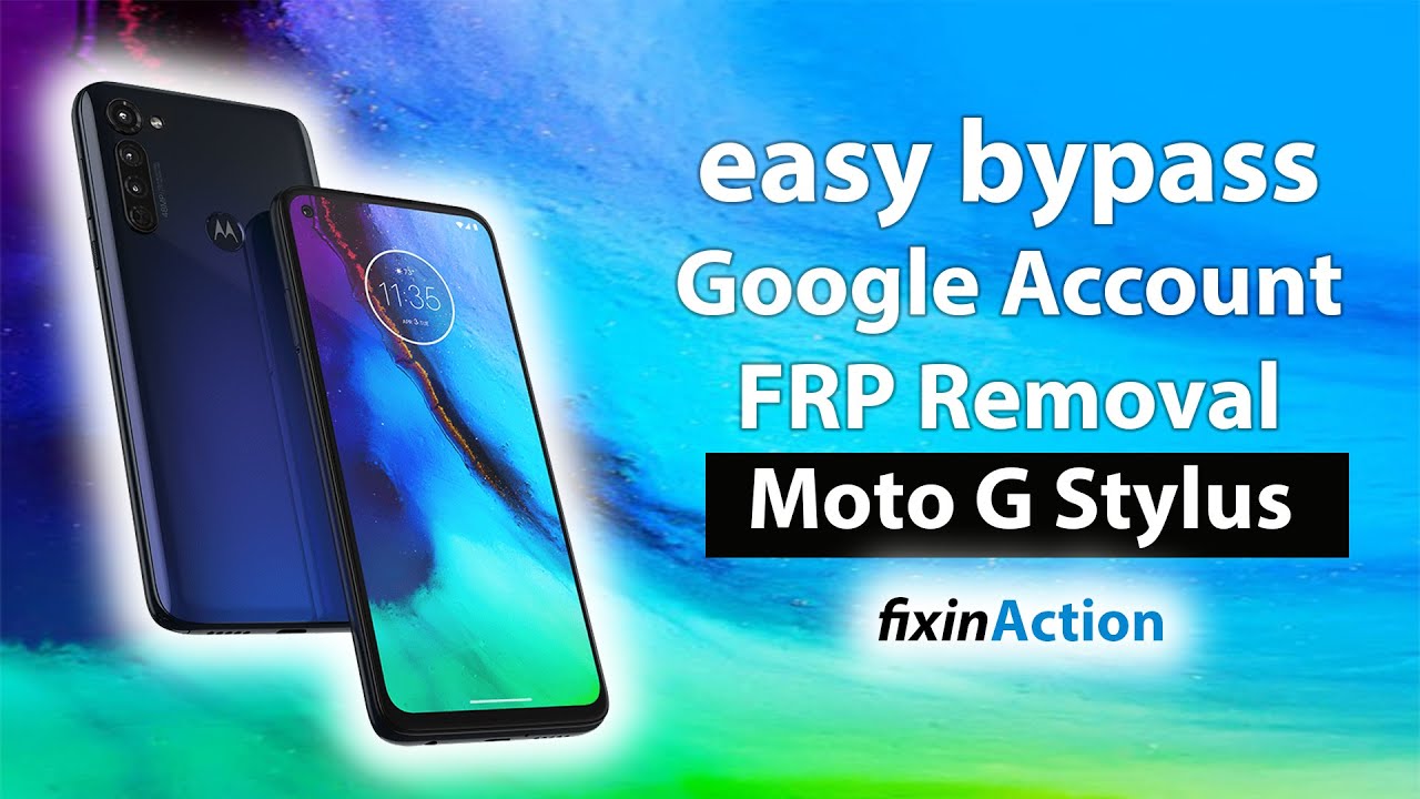 Easy Bypass Moto G Stylus Motorola XT-2043 Google Account FRP Removal  without PC