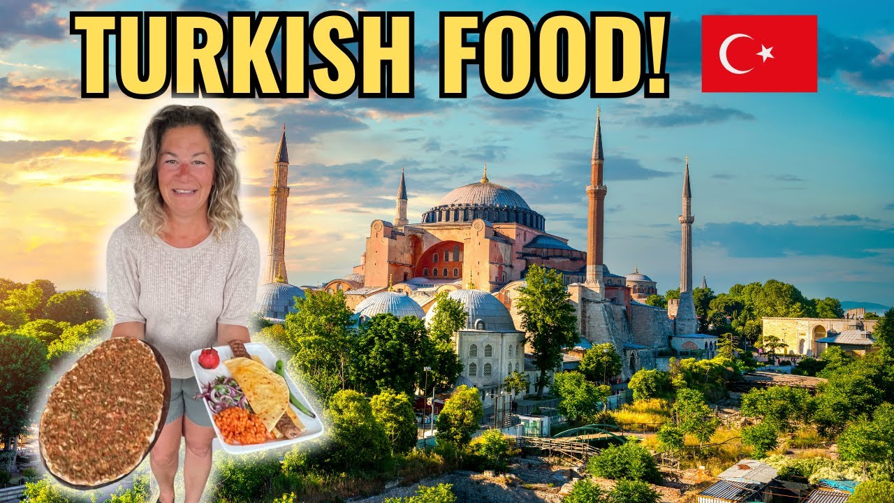 Food Tour in Turkey!!!  From Doners to Turkish Delights!!