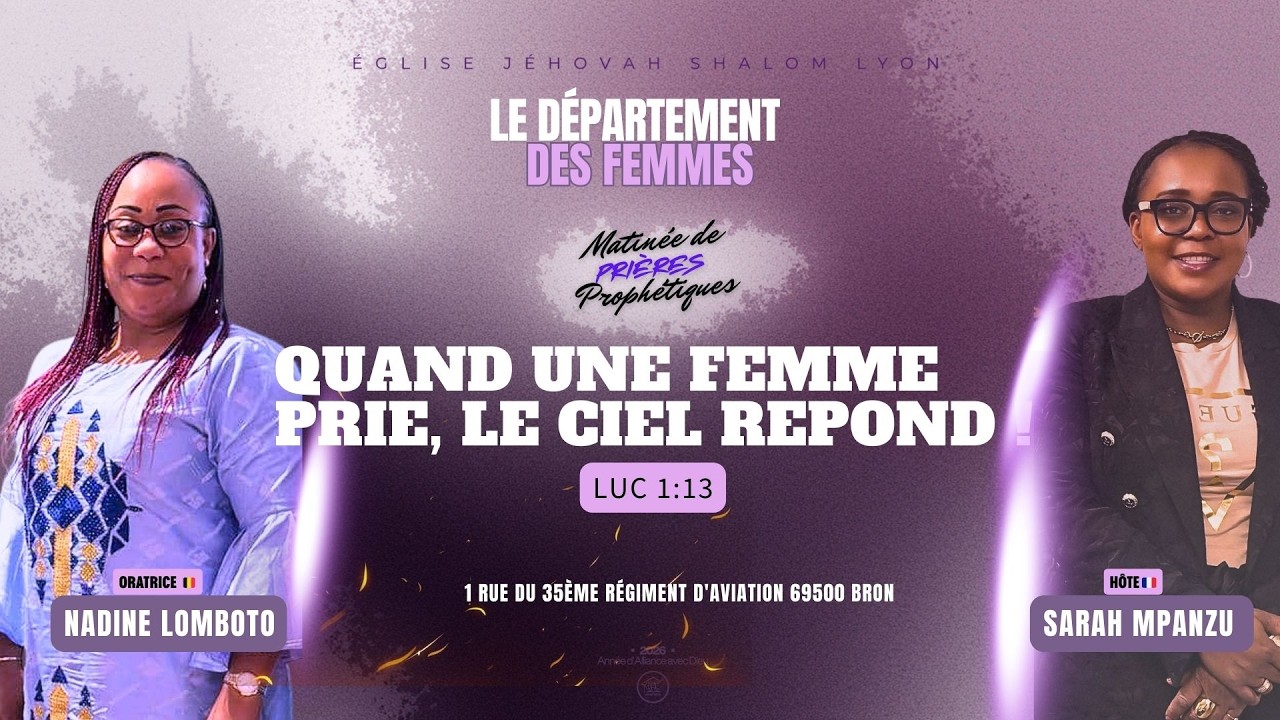 Quand une femme prie, le ciel répond // Servante Nadine Lomboto