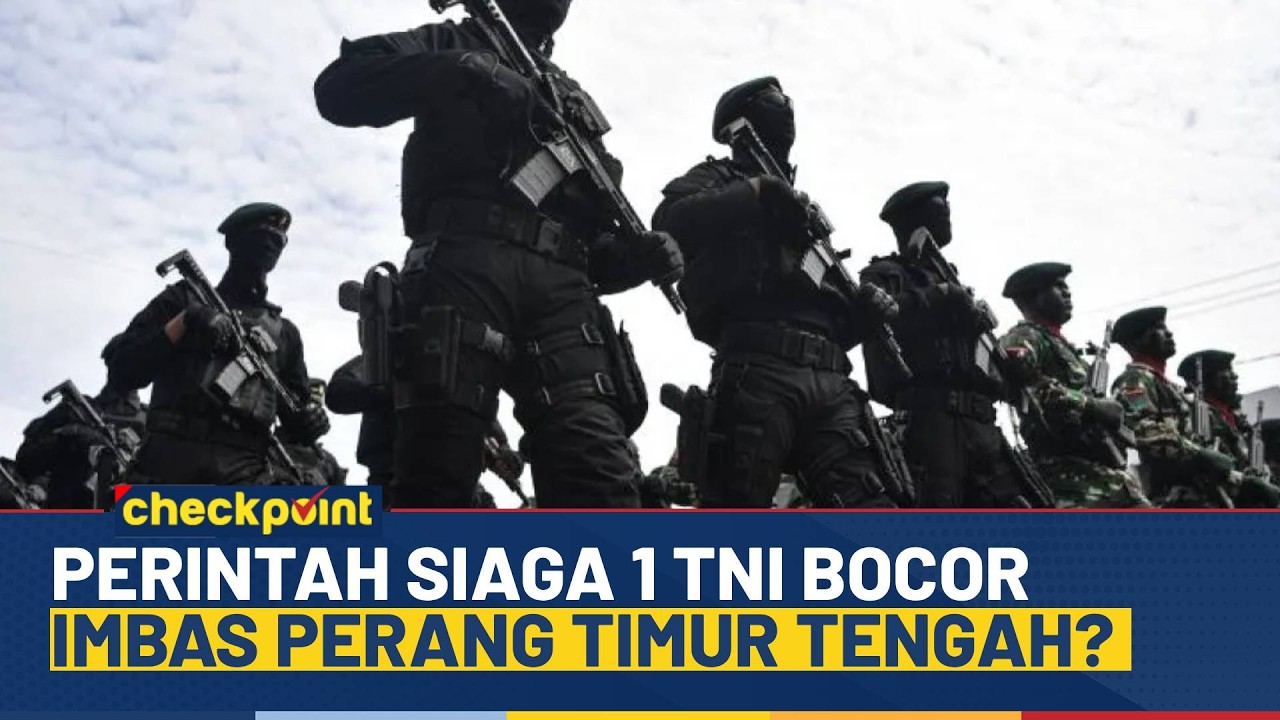 [LIVE] Telegram Rahasia TNI Soal Siaga 1 Beredar, Situasi Memanas | NTV CHECKPOINT