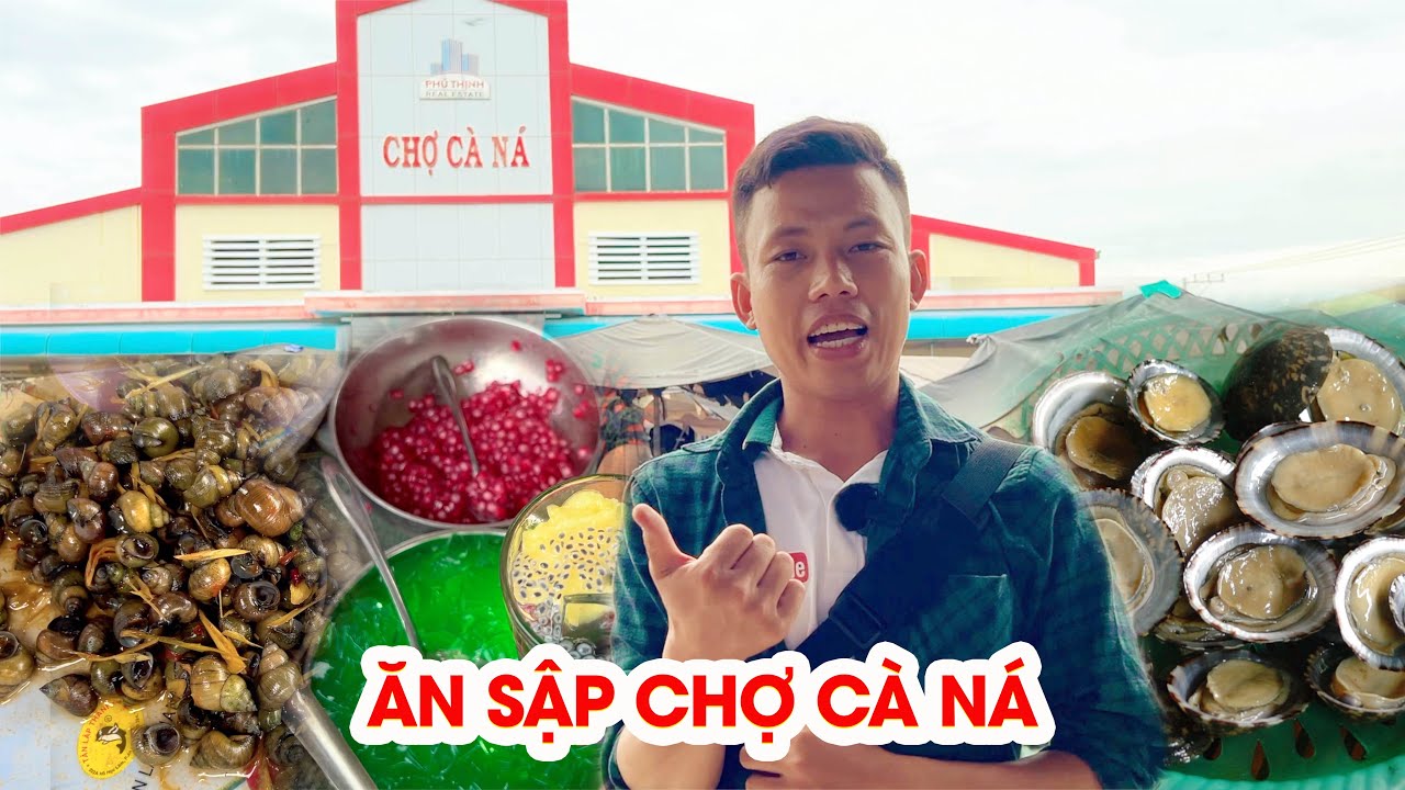 ĂN SẬP CHỢ CÀ NÁ - NINH THUẬN, THANH NIÊN BỊ PHÁT HIỆN LÀM XÔN XAO GIỮA CHỢ | Xóm Dừa Tv