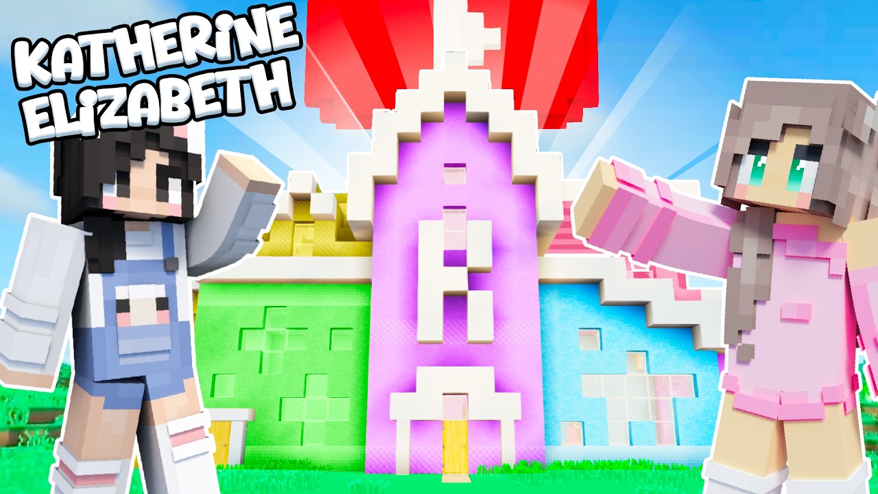 I Built a Katherine Elizabeth HOUSE in Minecraft!