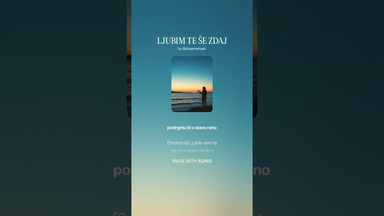 LJUBIM TE ŠE ZDAJ