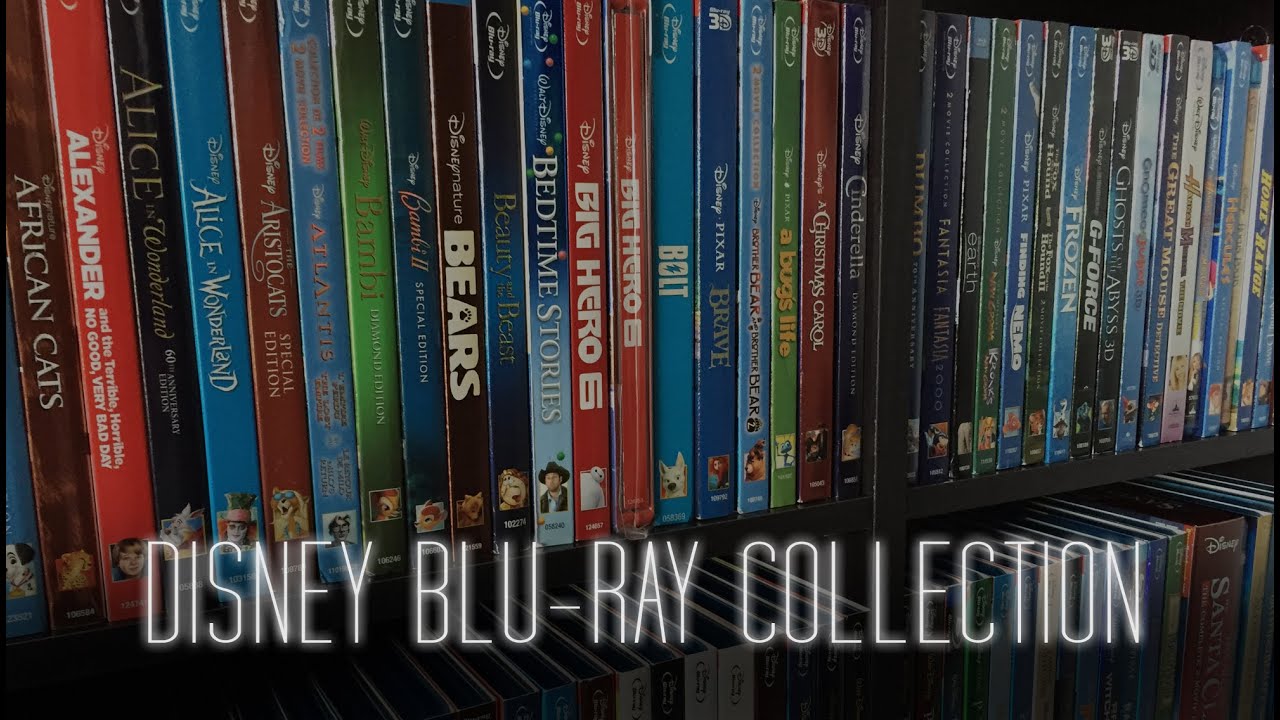 My Entire Disney Blu-ray Collection