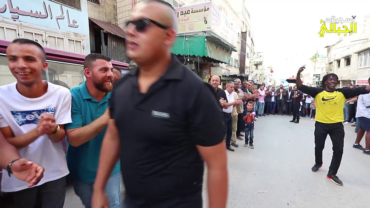 زفة العريس محمد سالم والفنان بهاء الجلاد   مخيم طولكرم T Aljabaly2019
