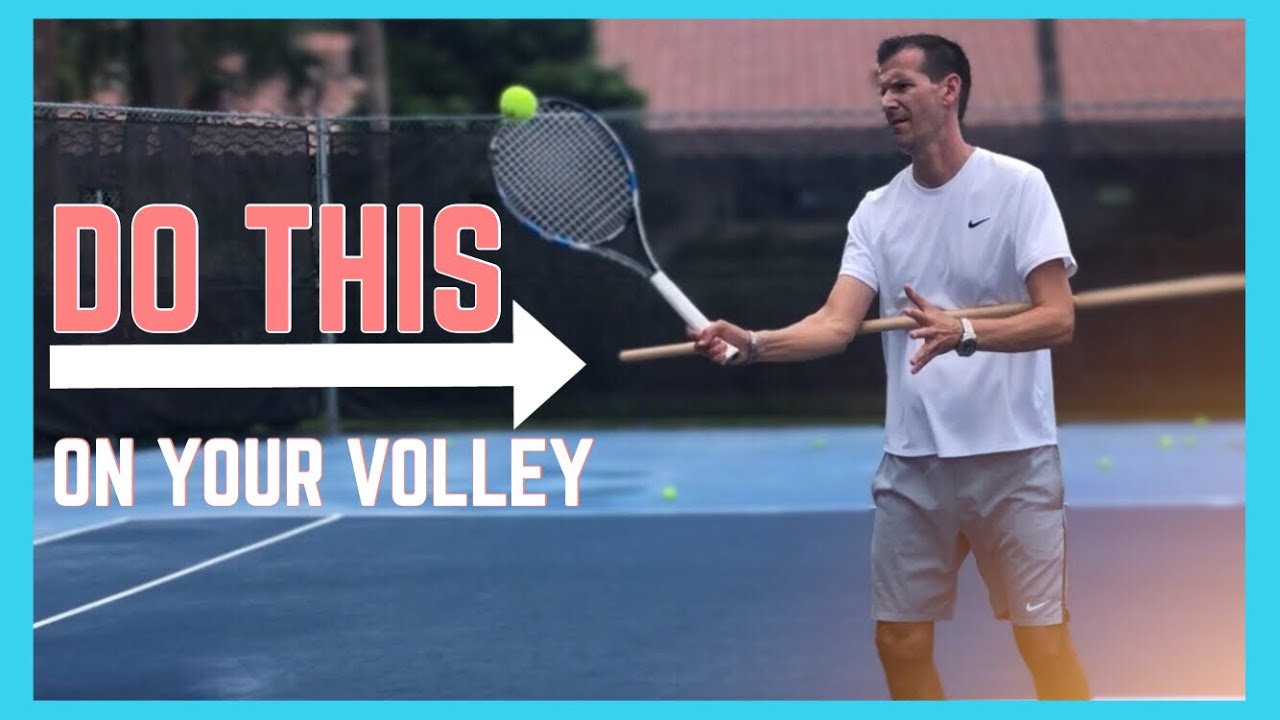 Two Common Mistakes On The Volley | Tennis Volley Technique
