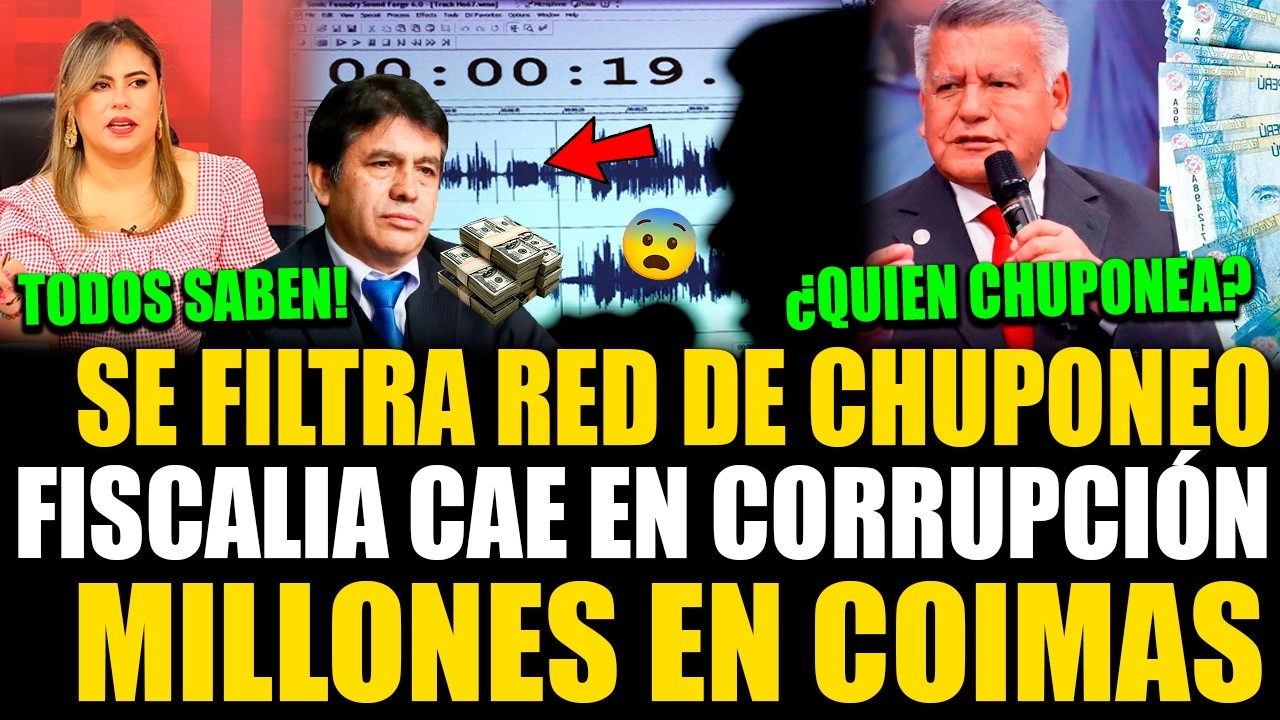 FILTRADO! Fiscalía cae en coimas millonarias y chuponeo con mochilas se filtra