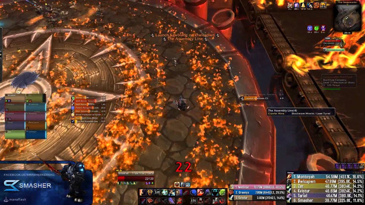 For the Horde vs Siegecrafter 10 HC - Fury POV