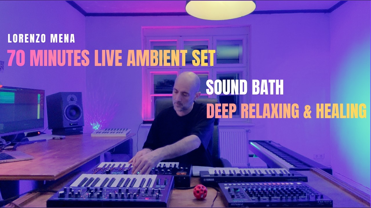 Ambient Drone Music - Deep Relaxing & Sleep // Sound Healing Bath #3