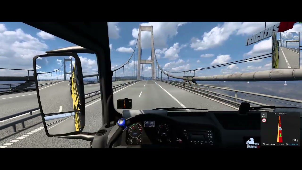 Euro Truck Simulator 2 TMP Copenhagen - Calais