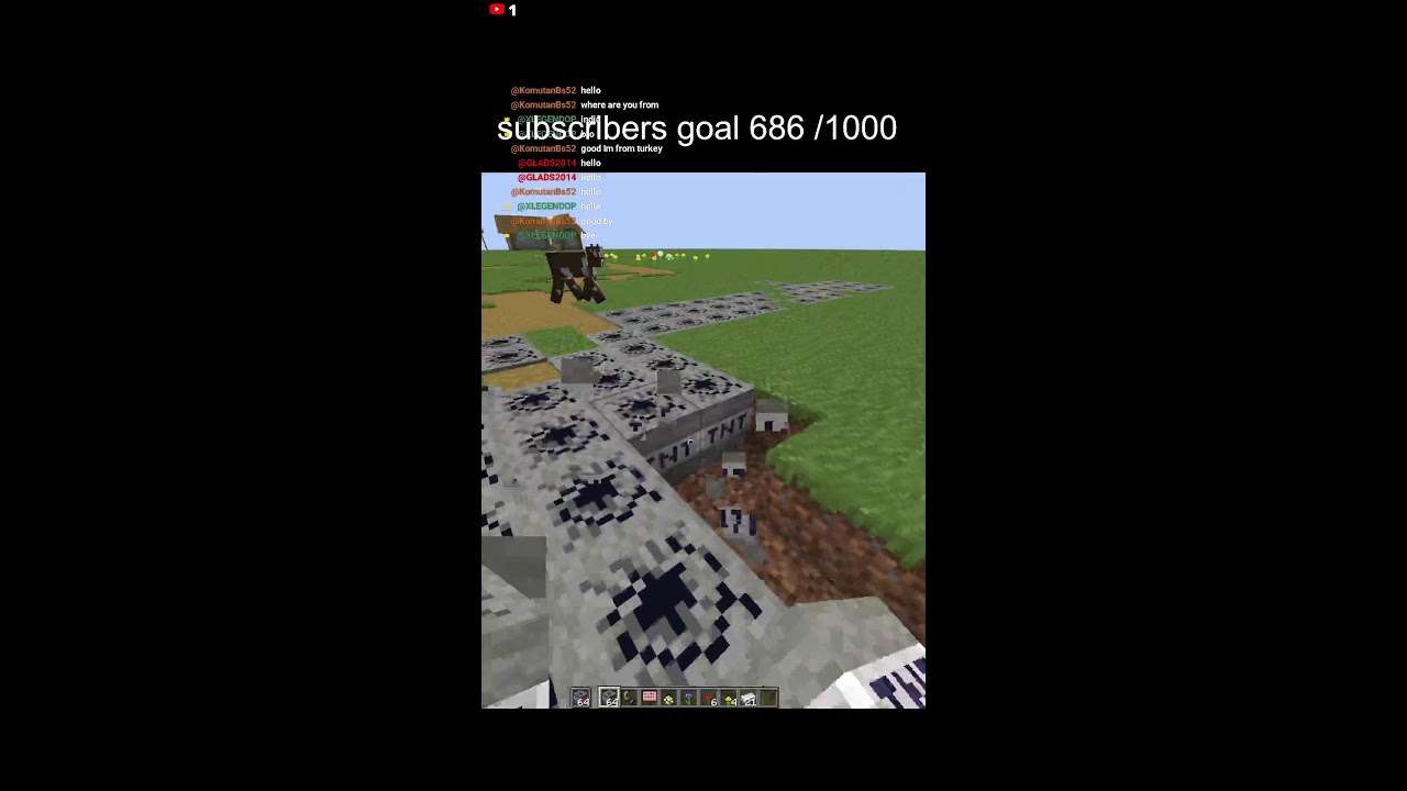 minecraft rainbow tnt live