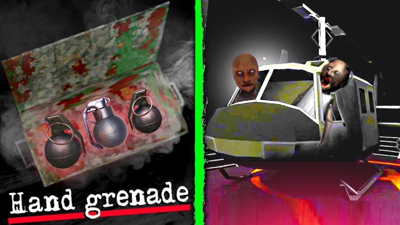 Mit dem Helicopter entkommen / NEUE Handgranaten - Granny Chapter 2