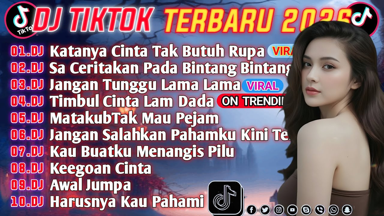 DJ VIRAL TIKTOK TERBARU 2026||DJ KATANYA CINTA TAK BUTUH RUPA||DJ SACERITAKAN PADABINTANG FULL BASS🔥