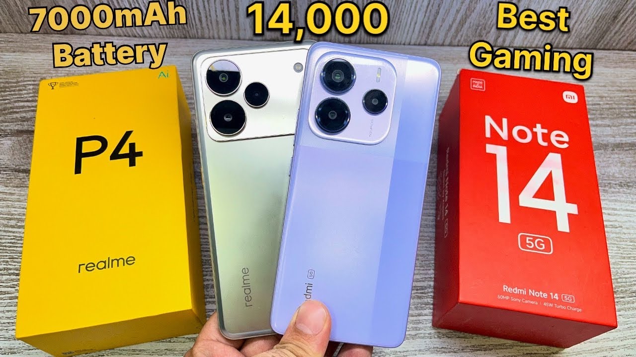 Realme P4 5g vs Redmi Note 14 5g - Best Konsa ? | Best Smartphone For Gaming Under 20000
