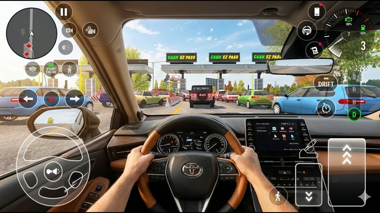 Toyota Avalon TRD POV Drive - Car Parking Driving School -  Ultra Realistic Gameplay 60FPS