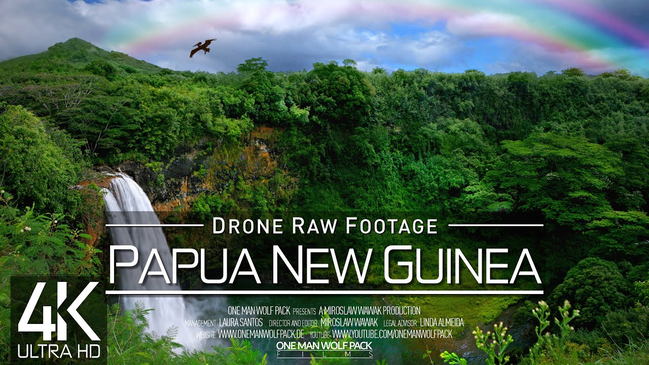 【4K】🇵🇬 Drone RAW Footage 🔥 This is PAPUA NEW GUINEA 2024 🔥 Port Moresby & More 🔥 UltraHD Stock Video