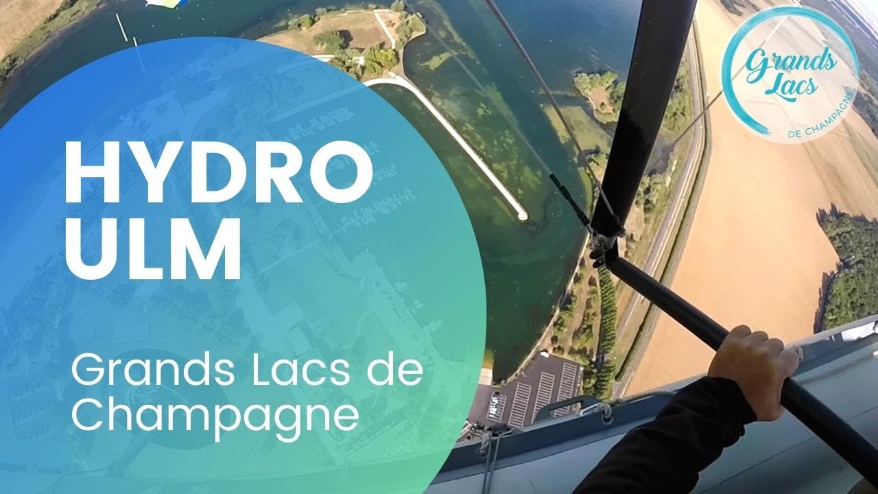 Un bateau dans les airs - Hydro ULM sur Les Grands Lacs de Champagne