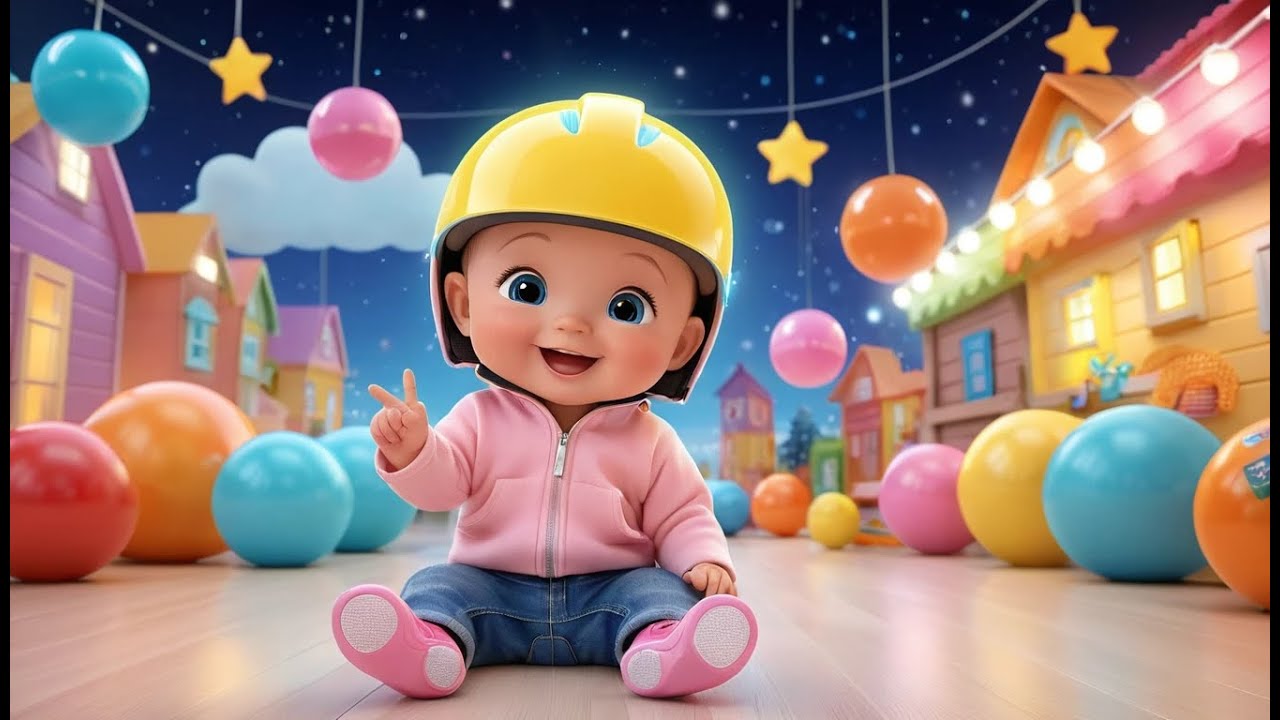 Safety Helmet Song | Fun Learning & Action Song for Toddlers