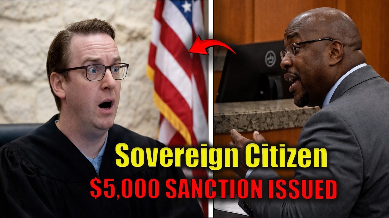 SOVEREIGN CITIZEN Lawyer Skips 6 Court Hearings — Judge FINALLY SLAMS Him with $5,000 Sanction