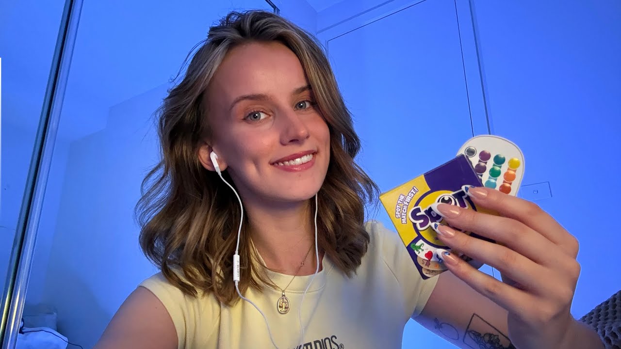 ASMR Focus on me😴Tapping, Hand Movements, Affirmations & tingles 