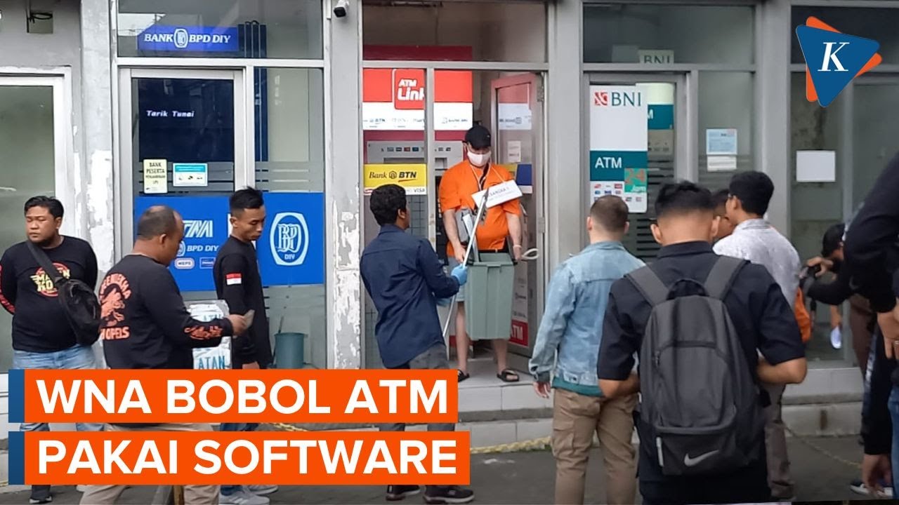 WN Bulgaria Bobol ATM di Jogja, Uang Keluar Sendiri seperti “Jackpot