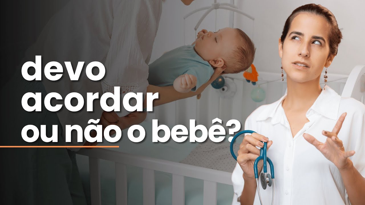 Quando devo PARAR de ACORDAR o BEB&Ecirc; para AMAMENTAR?! | Dra Jannuzzi