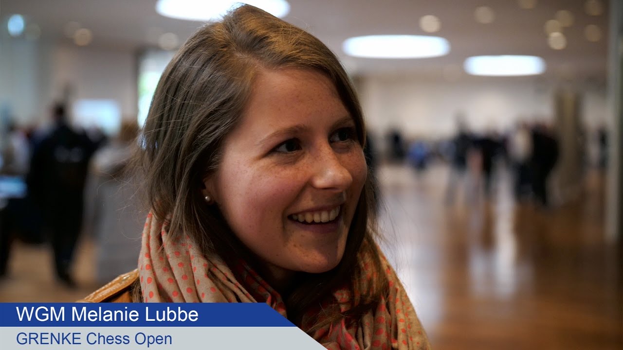 WGM Melanie Lubbe | Interview after round 2 of the GRENKE Chess Open 2017