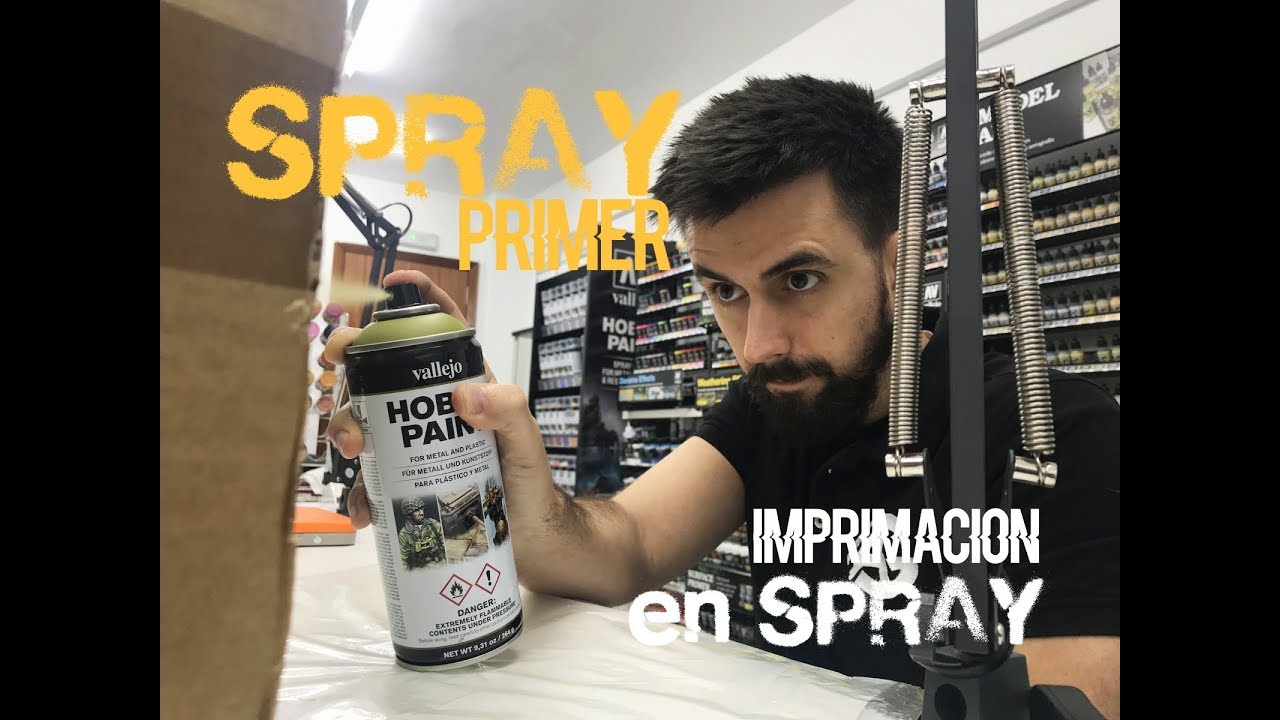 SPRAY PRIMER / IMPRIMACION EN SPRAY - Beginner/Principiante