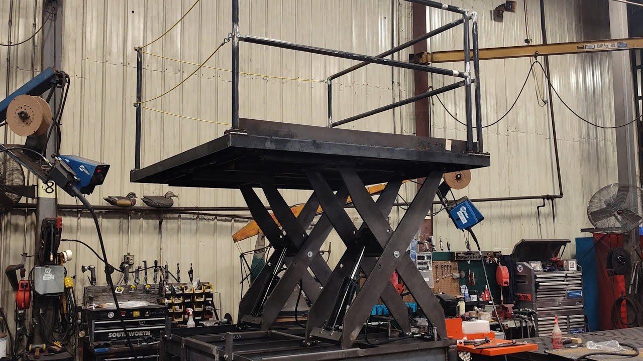 Industrial Craftsmanship: watch as a lifting table comes to life.