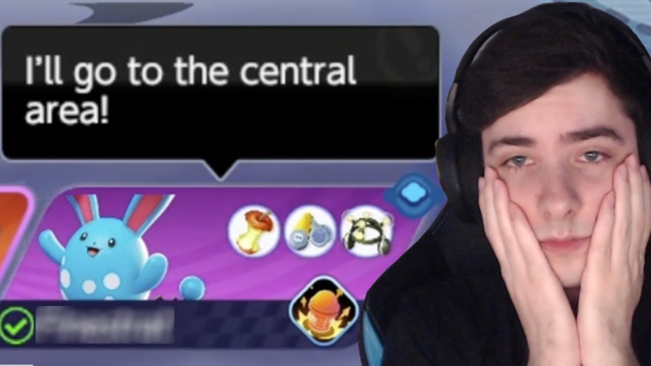 200 IQ Вторгнитесь в Азумарилл?! | Pokemon Unite