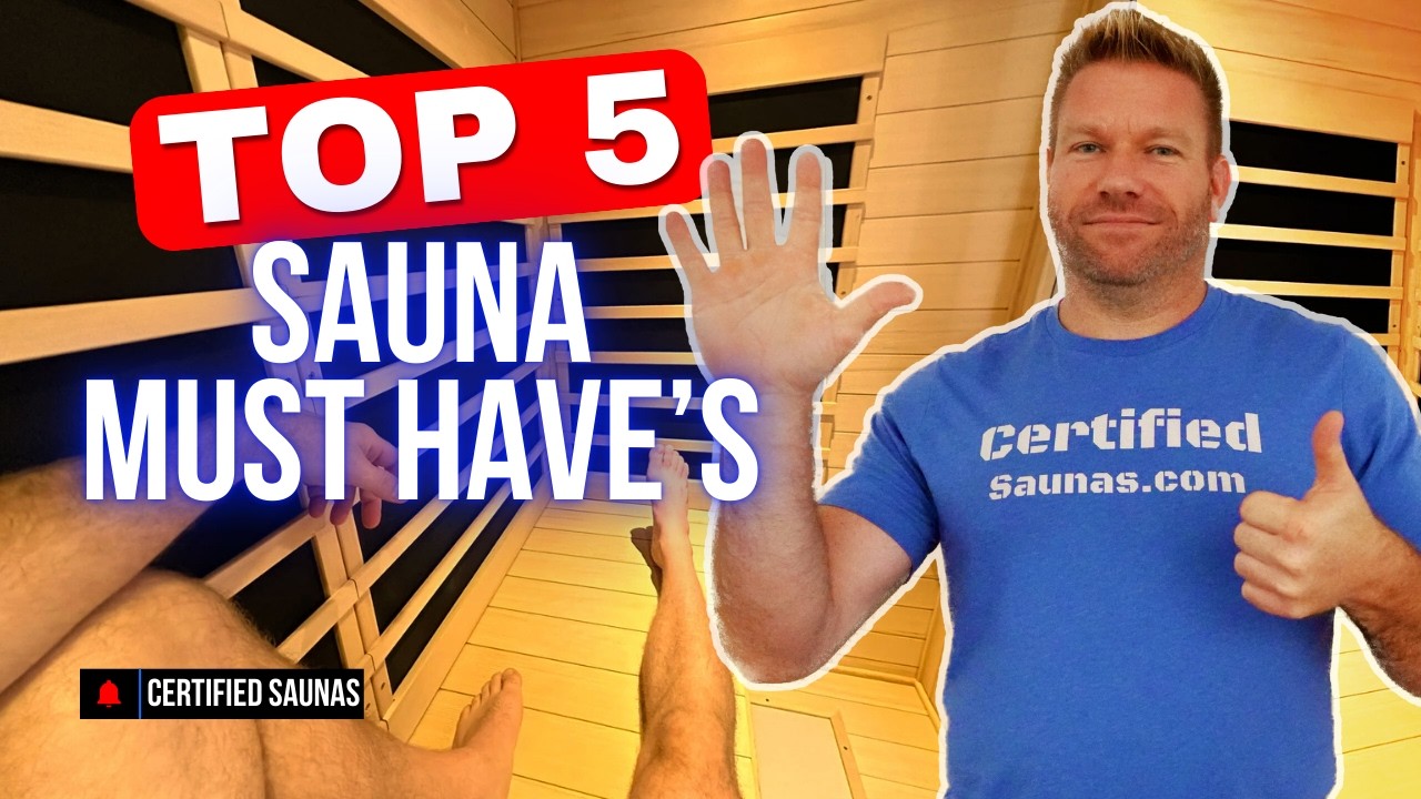 Top 5 Essential Sauna Accessories You’ll Actually Use