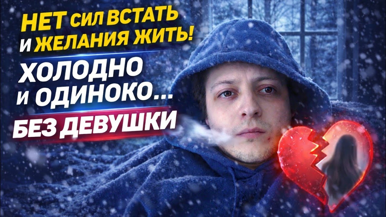 НЕТ СИЛ ВСТАТЬ С КРОВАТИ И ЖЕЛАНИЯ ЖИТЬ. НЕ ПОМОГАЮТ АНТИДЕПРЕССАНТЫ. ХОЛОДНО И ОДИНОКО БЕЗ ДЕВУШКИ