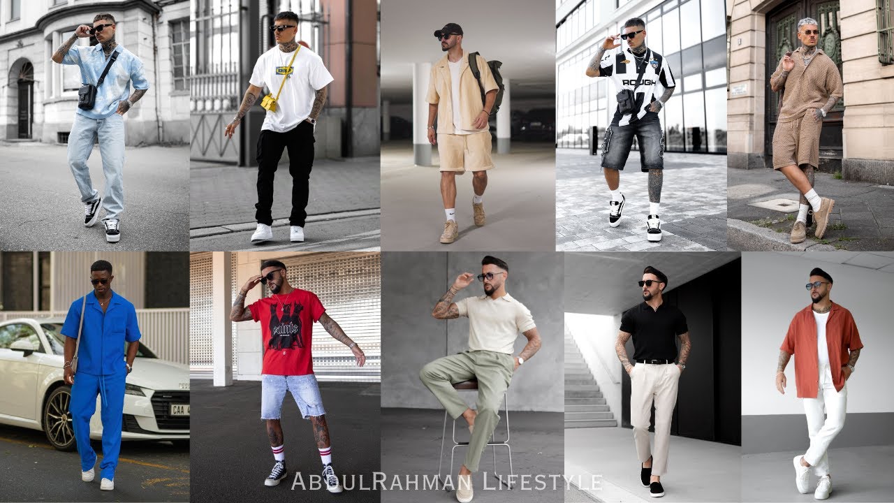 ملابس الصيف للرجال 2025 | تنسيق الملابس للرجال mens fashion | summer outfit