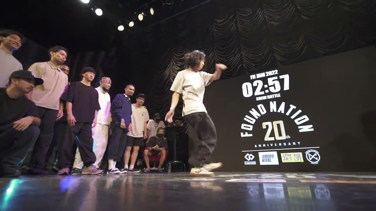Strugglez vs Alpha team [CREW TOP 16] // FN JAM 2022 - FOUND NATION 20TH ANNIVERSARY -