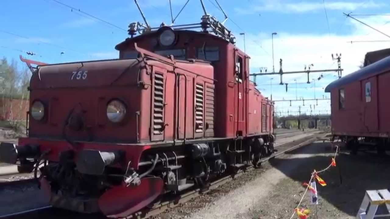 Cab ride in a Swedish class Hg2 electric loco