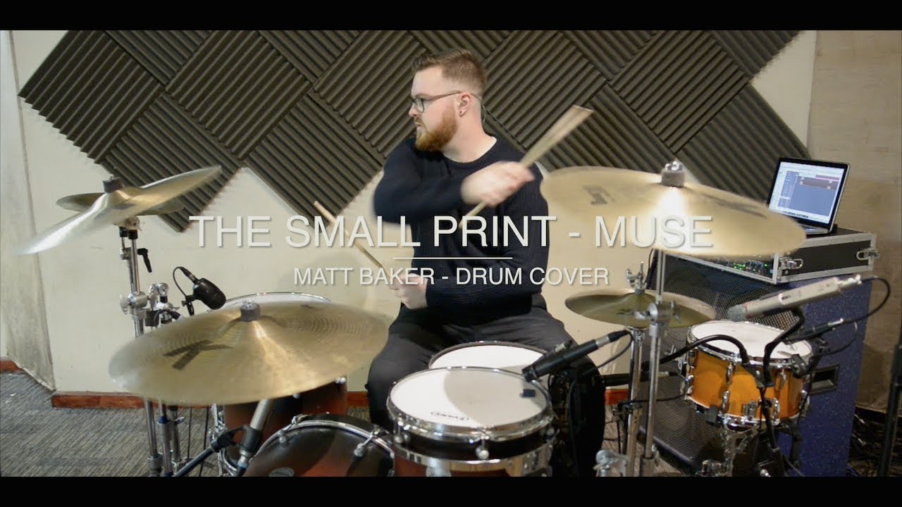 The Small Print - Muse drum cover