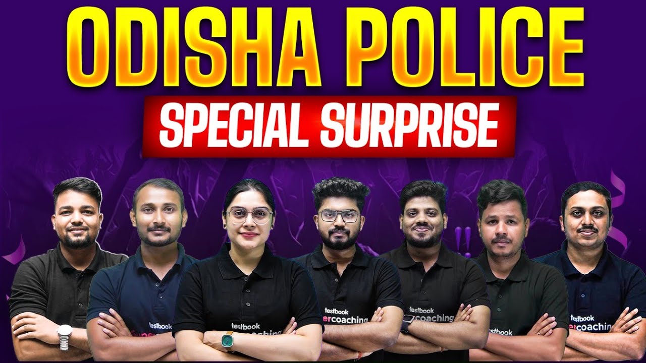 Special Surprise for Odisha Police | Odisha Police Vacancy Update | Odisha Testbook