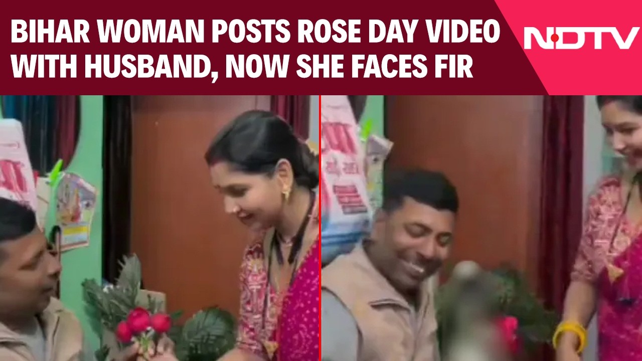 Bihar Woman Posts Rose Day Video With Husband, Now She Faces FIR