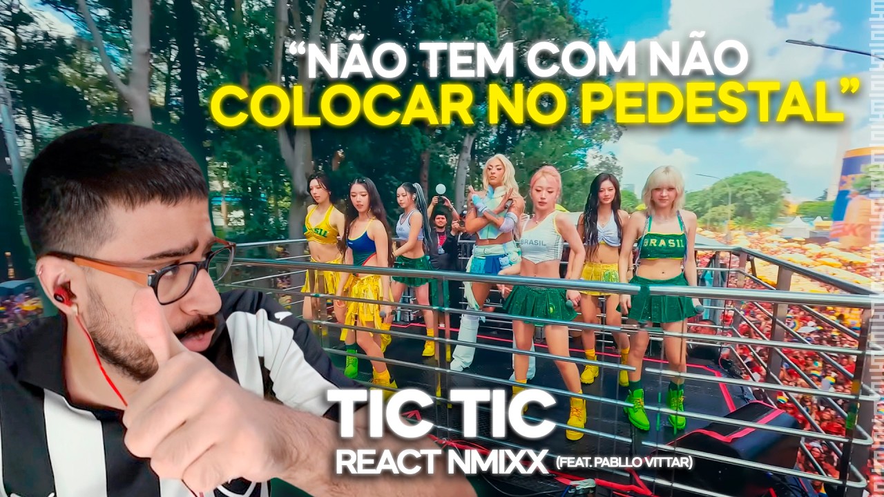 TOHR REAGINDO: NMIXX 'TIC TIC' (FEAT. PABLO VITTAR) | Cortes do Tohr