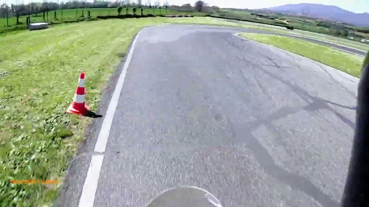 Test Vmc 12 pollici daytona 190 on board circuito di Artena minigp