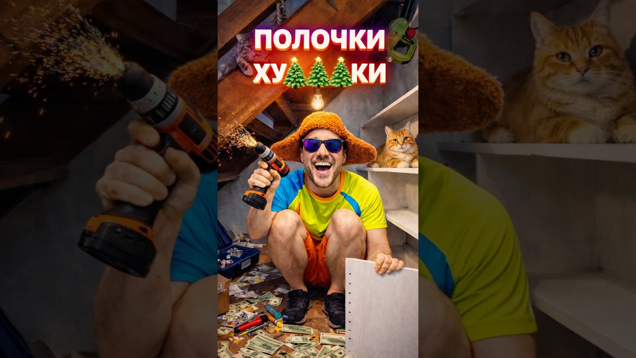 Кривые полки от криворукого мастера #сша #ремонт #usa #handyzone #смех