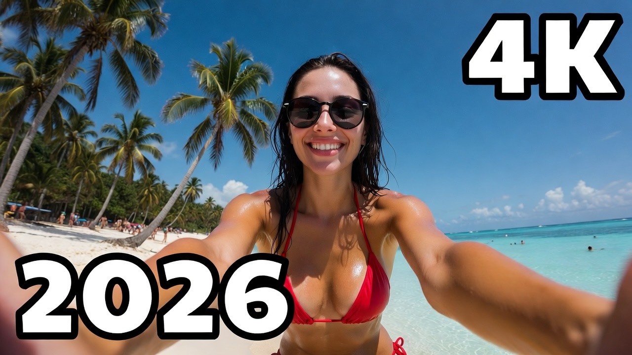 Deep House Chillout 2026 🌅 Sunset Beach Vibes | 4K Visual Experience