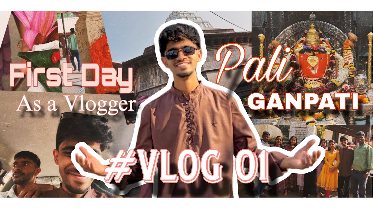 #vlog01  ,Bappa Ke ashirvad se Ki Vlogging journey Shuru🙏🏻😳/Crazy Experience #vlogging #lifestyle