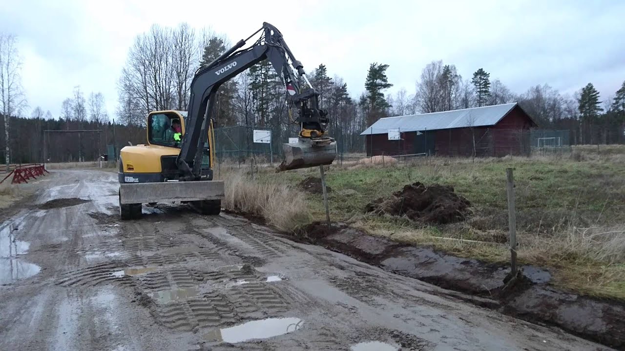VOLVO ECR88 dikning