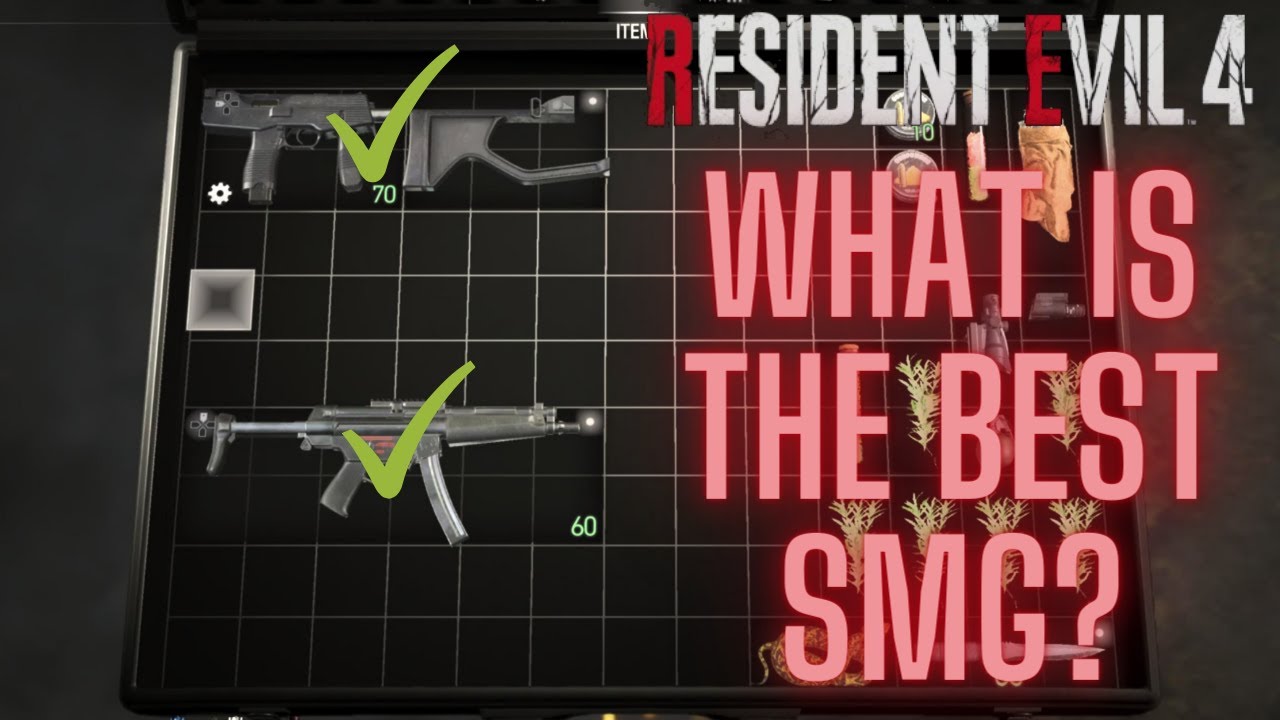 Лучший пистолет-пулемет из Resident Evil 4 Remake?