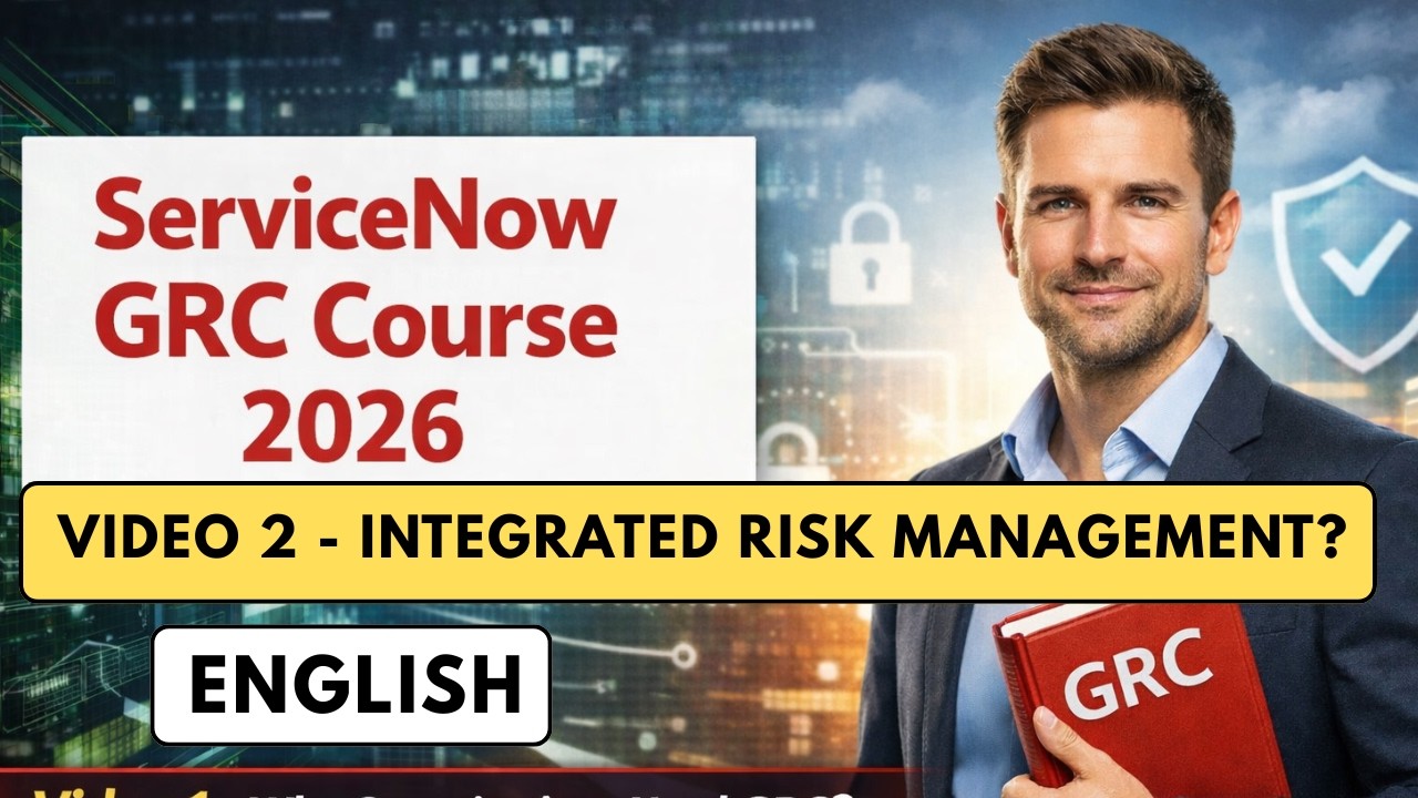 What is IRM? Integrated Risk Management | ServiceNow GRC Course In English 2026