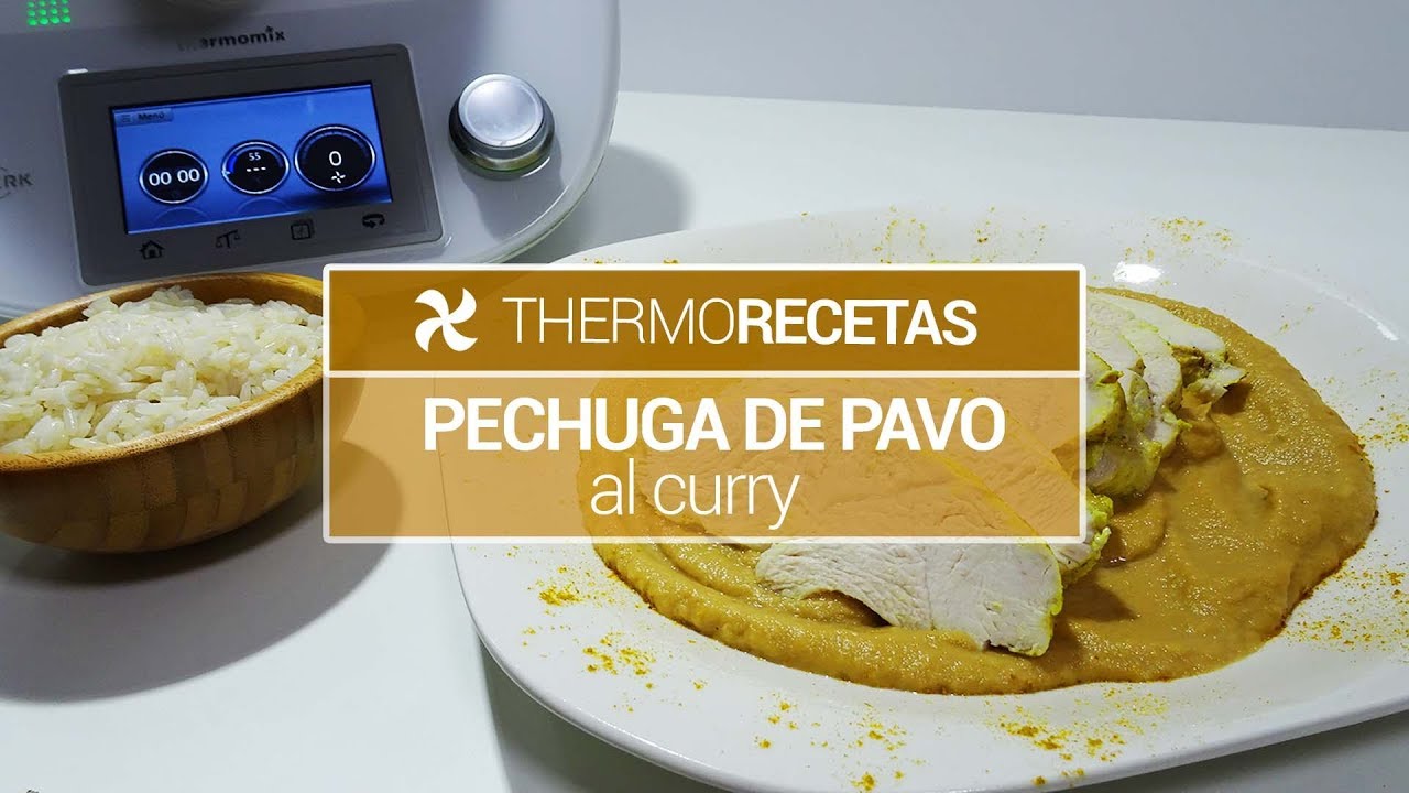 Pechuga de pavo al curry