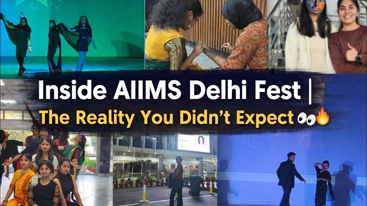 👉 Inside AIIMS Delhi Fest | The Reality You Didn’t Expect 👀🔥#aiims delhi 2026 fest #college day 