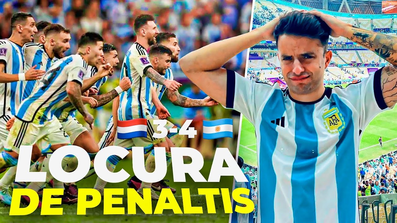 YO ESTUVE EN LOS PENALTIS DEL HOLANDA - ARGENTINA *EL MEJOR PARTIDO DEL MUNDIAL*