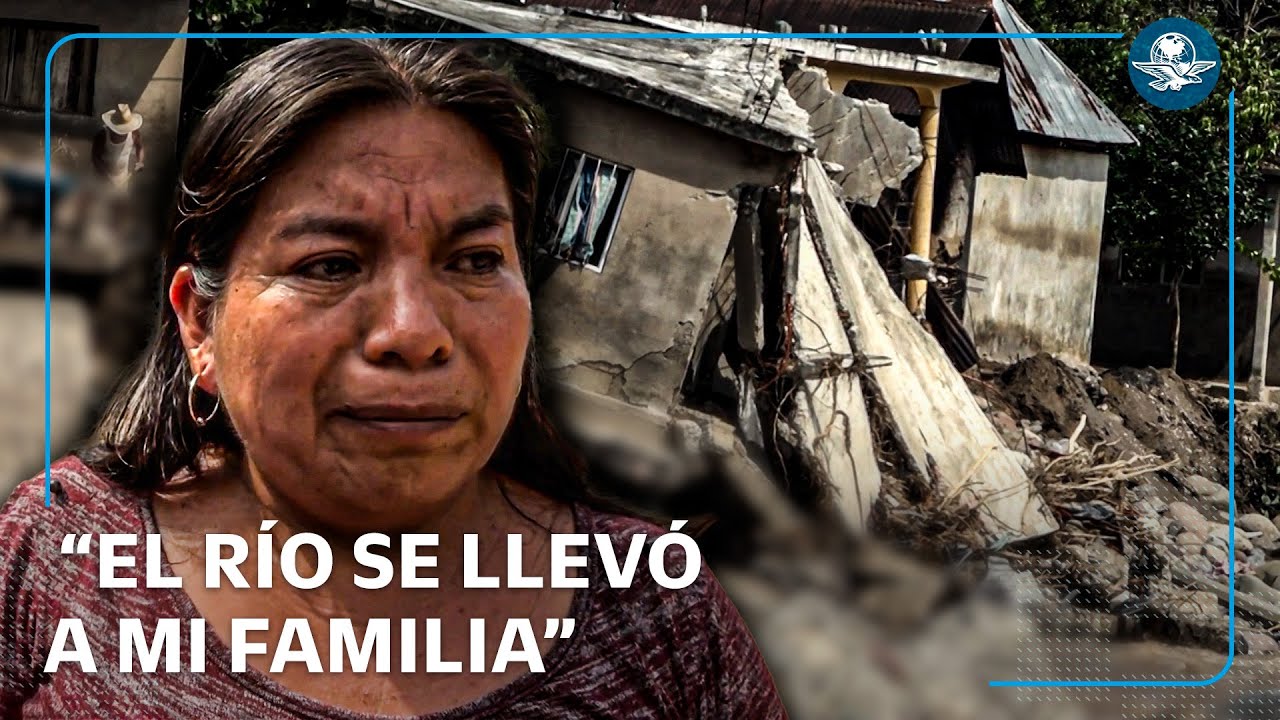 “Mi familia se me fue... no tengo casa”